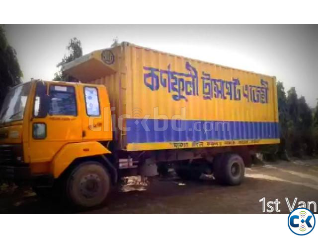 Ashok Leyland-1613 ৩টি চলমান Covered Van বিক্রয় large image 0