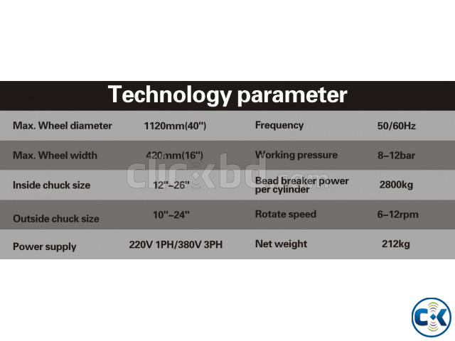 Car Tire changer large image 1