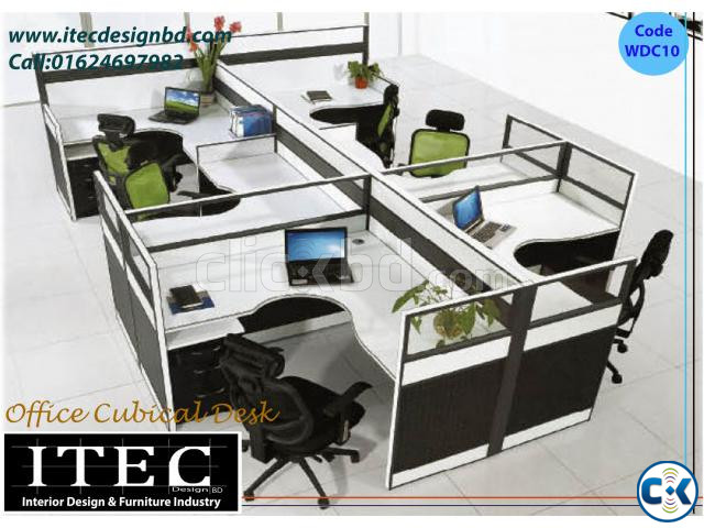 Partition Workstation Desk large image 0