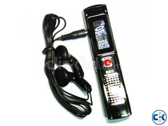809 Voice recorder 8GB Storage With Mp3 Player Metal Body Lo large image 1