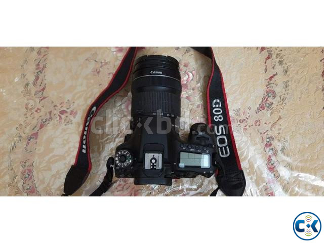 Canon EOS-80D 18-135mm lens included  large image 1