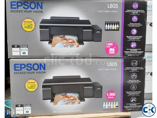 Epson L805 Six Color Photo Printer large image 1