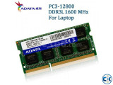 New Adata 8GB DDR3L 1600 Mhz Laptop RAM