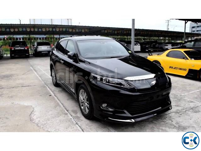 TOYOTA HARRIER 2016 Black large image 1