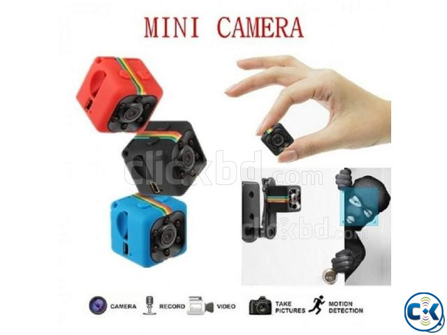 SQ11 Mini Camera 720P spy camera large image 1