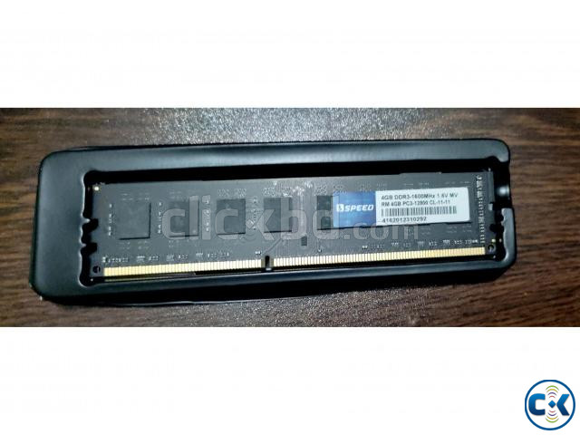 Speed DDR3 1600 Bus 4GB Desktop Ram 2 Years warranty  large image 1