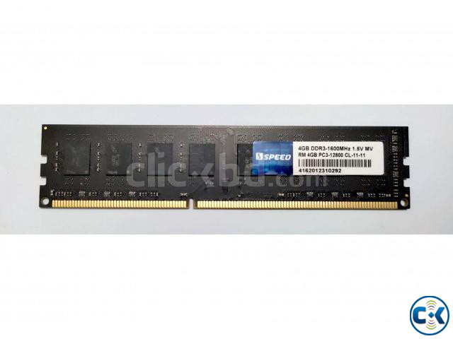 Speed DDR3 1600 Bus 4GB Desktop Ram 2 Years warranty  large image 2