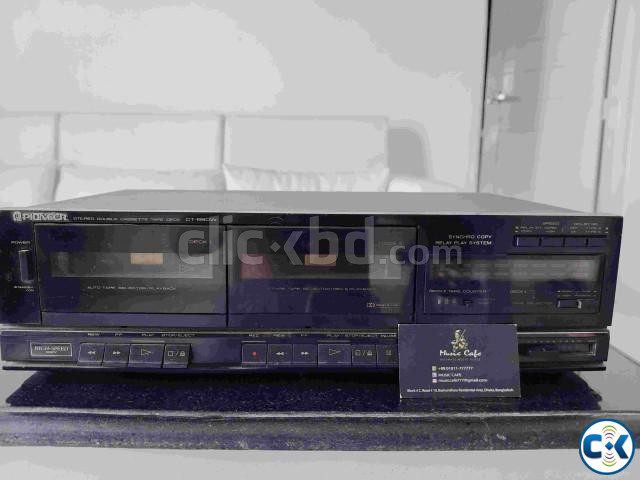 PIONEER CASSET DECK HIGH SPEED RECORDING. large image 2