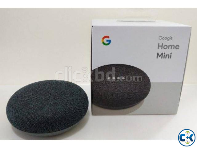 Google Home Mini Smart Speaker Black 2nd Gen  large image 3