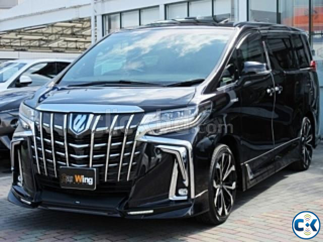 TOYOTA ALPHARD 2018 Black large image 1