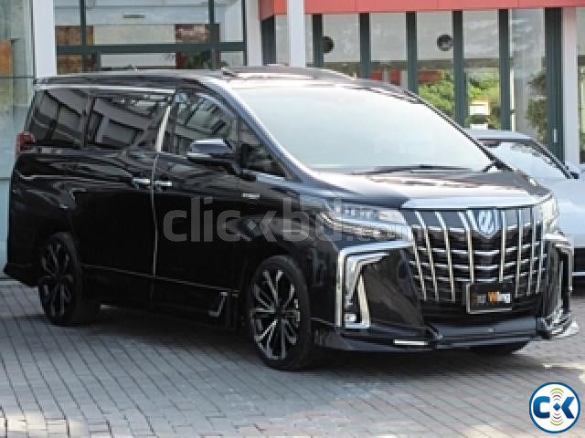 TOYOTA ALPHARD 2018 Black large image 3