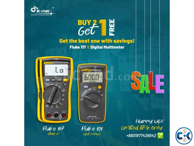 Fluke 117 Multimeter price in bd large image 0