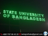 led sign and neon sign