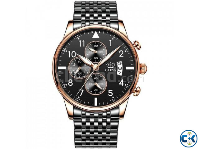 OLEVS BL 2869 THREE EYES SIX HANDS MULTIFUNCTION CHRONOGRAPH large image 0