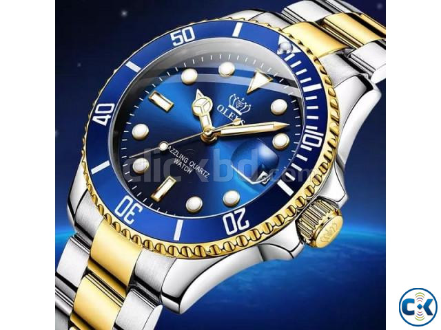 OLEVS OL- 6003 LUXURY WATCH WRISTWATCH MESH SWIM large image 0