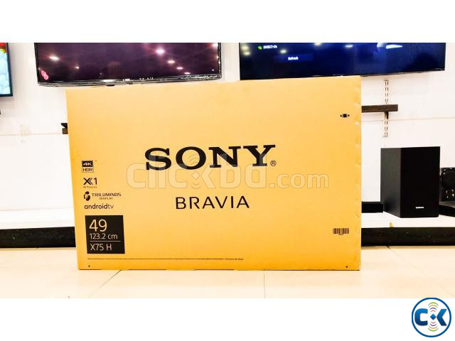 Sony X7500H 49 4K Voice Remote Android Smart TV large image 1