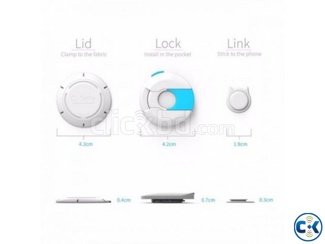 C-Safe Smart Mobile Pocket Lock Anti large image 3