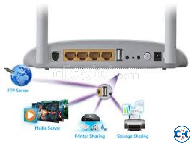 TP-Link TD-W8968 300Mbps Wireless N USB ADSL2 Modem Router. large image 1