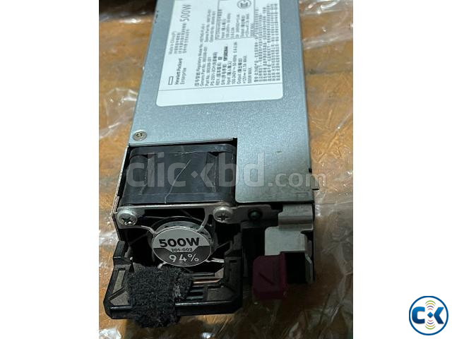 hp server pc power supply 500W large image 0