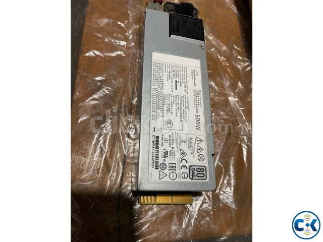 hp server pc power supply 500W large image 2