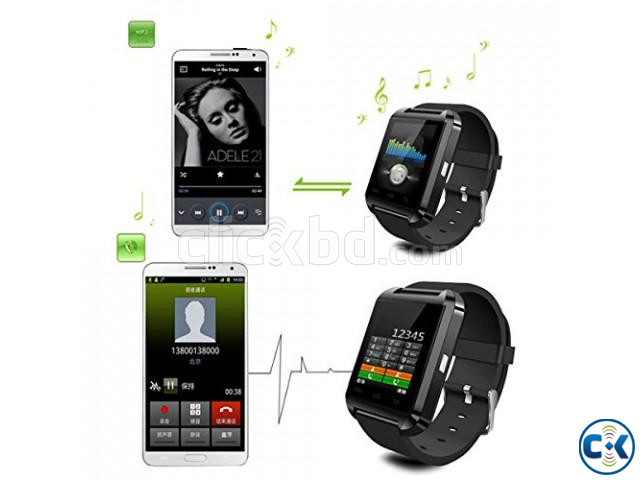 U8 Smart Watch Phone call received With Touch Screen large image 3