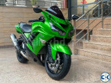 Kawasaki Ninja ZX-14R 2014 Manufacturing Candy lime green c