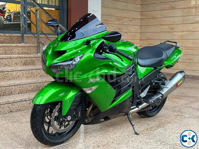 Kawasaki Ninja ZX-14R 2014 Manufacturing Candy lime green c large image 1