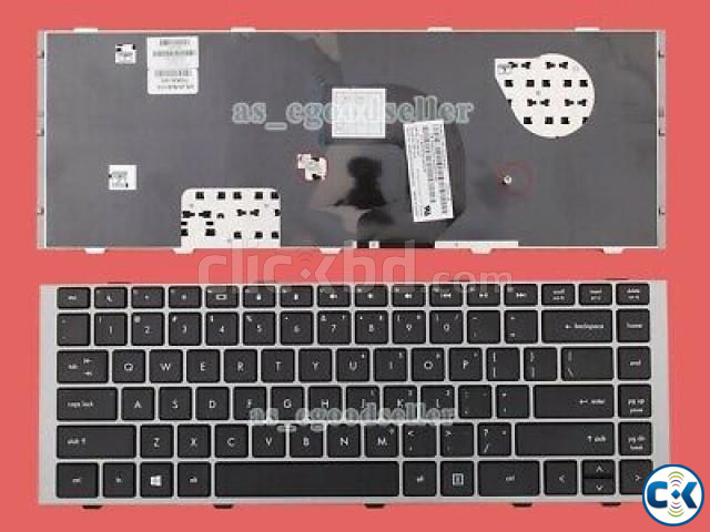 HP Probook 4440s - 4446s Black Replacement Laptop Keyboard large image 2