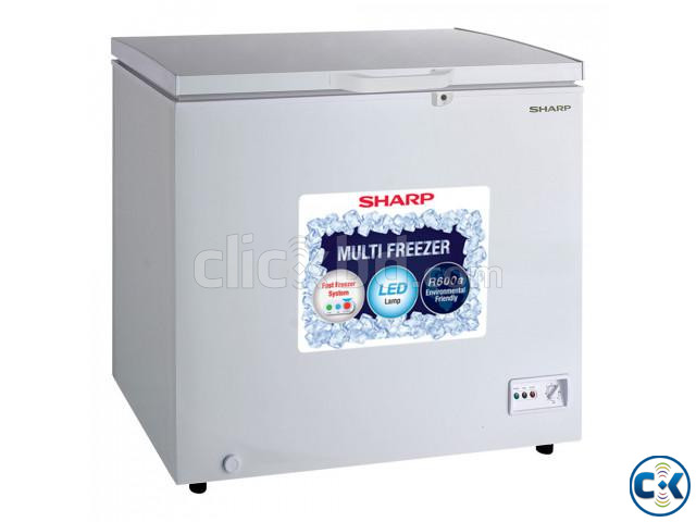 Sharp 220 Ltrs Deep Freezer SJC-218-WH large image 1