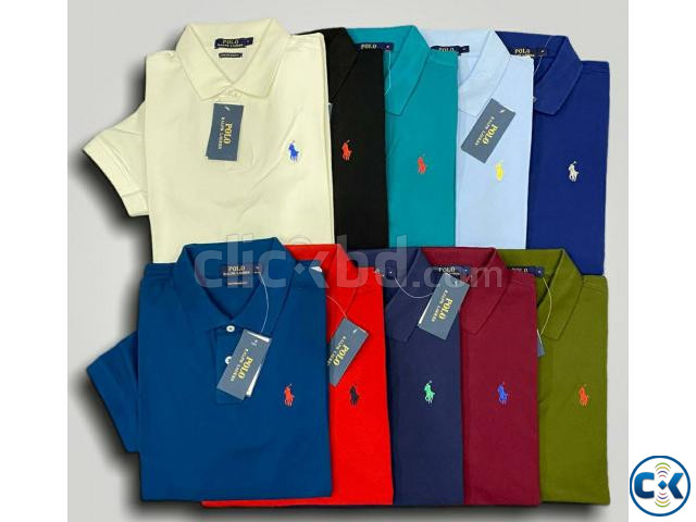 ralph lauren Tommy hilfinger polo tee shirt large image 0