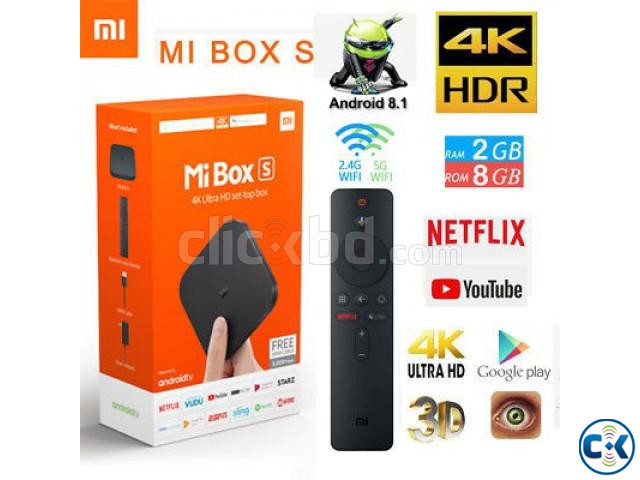 Xiaomi Mi Android TV Box S 4K Global Version  large image 0