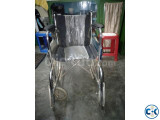 Steel wheel Chair