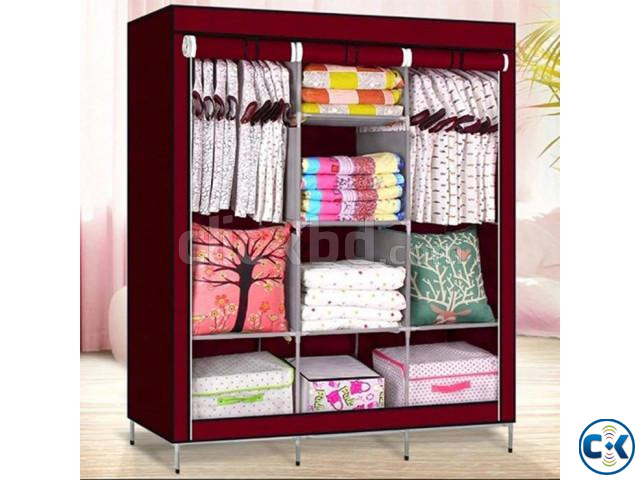 Cloths And Storage Wardrobe 3 layer  large image 1