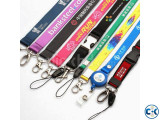 Lanyard or ID card ribbon.