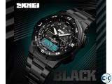 Skmei Duel Time Waterproof Watch For Men