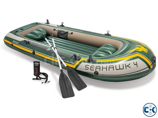 Intex Seahawk-4 Inflatable Air Boat large image 0