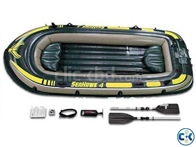 Intex Seahawk-4 Inflatable Air Boat large image 1