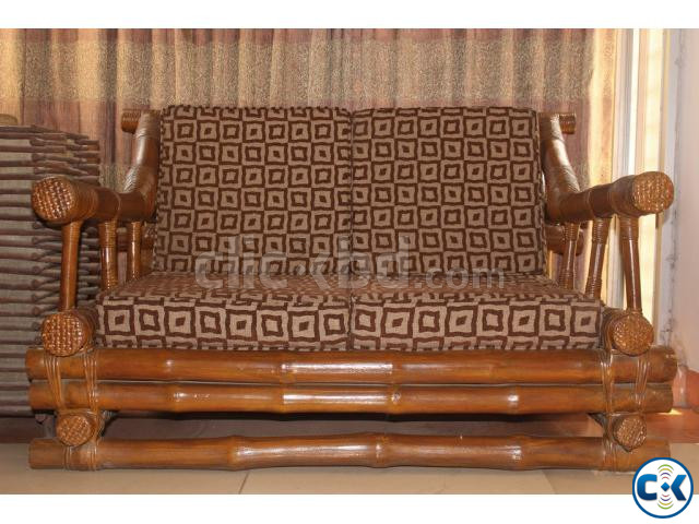 Handmade Bamboo Sofa Set large image 0