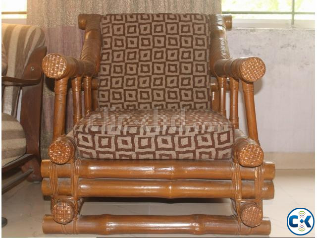 Handmade Bamboo Sofa Set large image 1