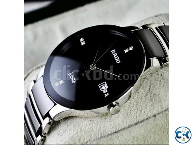 Rado Centrix Jubil Watch Silver Black large image 0