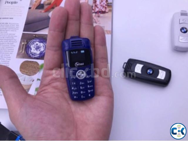 Taiml X6 Car Key Mini Phone Magic Voice Changer Dual Sim large image 4