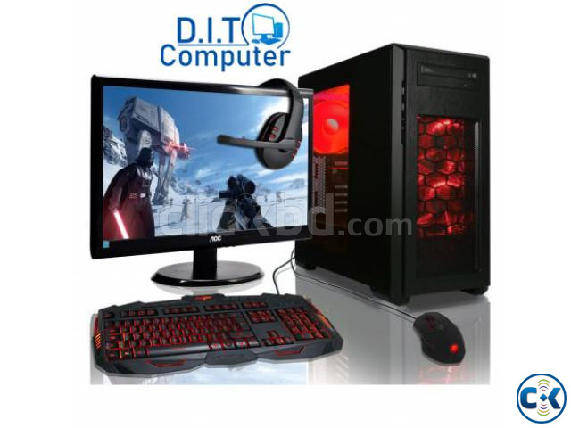 GAMER Core i3 নতুন 1000GB SSD120GB _8GB GFX 20 LEDMonito large image 4