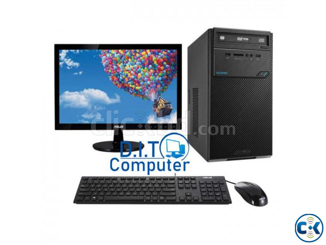 LOW PRICE COMPUTER HDD320GB RAM 4GB With 17 LED Monitor large image 1