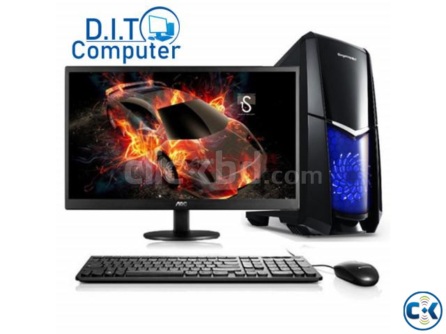 LOW PRICE COMPUTER HDD320GB RAM 4GB With 17 LED Monitor large image 2