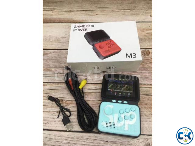 M3 Game Box Built-in 900 Retro Classic Games in Mini Handhel large image 1