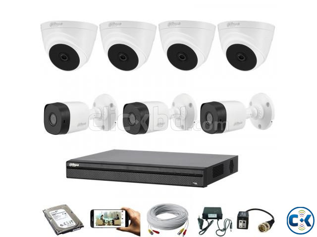 DAHUA 4pcs 2 Megapixel CCTV Camera_4 DVR large image 3