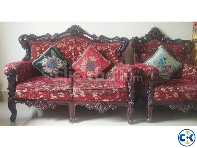 Exclusive 3-2-1 seat sofa set for sale negotiable large image 0