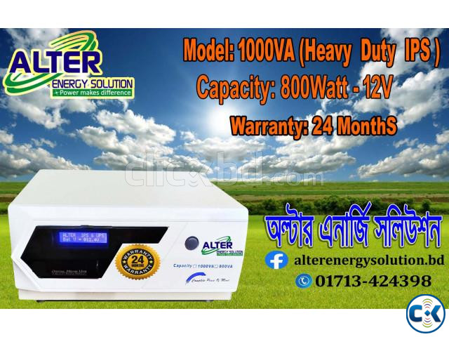 ALTER 1000VA Pure Sign wave Home IPS UPS large image 2