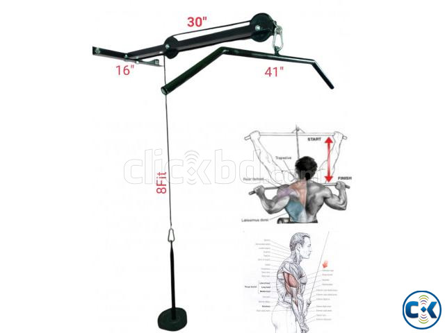 জিম মেশিন Home lat pull down machine  large image 0