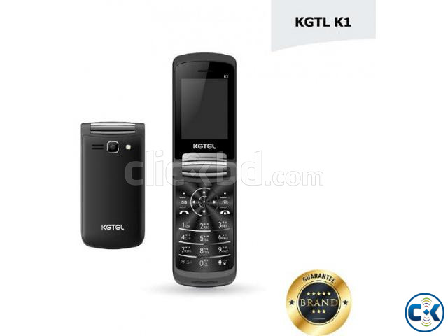 Kgtel K1 Dual Sim Slim Folding Phone With Warranty large image 0